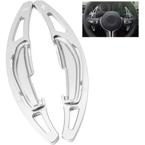 SANRILY 2PCS Paddle Shifter Extensions Sport Metal Steering Wheel Paddle Shifter for BMW M2 M3 M4 M5 X5M X6M F87 F85 F86 F80 F82 F83 F10 M6 F12 2016 2017 2018 2019 Paddle shifters Blade red