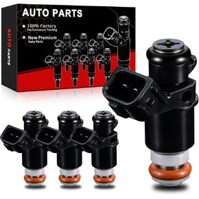 Fuel Injectors Fit for:-Honda Civic dx hx lx value package 2001-2005 1.7L L4 Replacement OE Number# 16450PLC003, 16450PLD004, FJ338 (High Performance) Set of 4