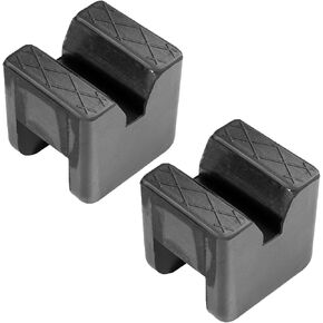Car Jack Stand Pad Rubber Universal Lift Pads Slotted Floor Adapter Repair Tool Frame Rail Pinch Weld Lifting Support Protector 3 Ton