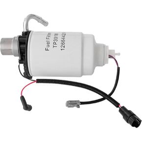 TP3018 Fuel Filter and 12642623 Fuel Filter Head Replacement for 6.6L Duramax Diesel CHEVY Silverado GMC Sierra 2005-2012 2500HD 3500HD