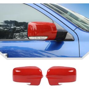 JeCar Side Mirror Cover Fit for Dodge Ram 1500 2011-2017 Mirror Caps Trim Accessories (Carbon Fiber)