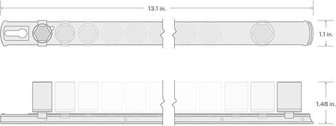 TEKTON مجموعة مقابس الصدمات ذات 6 نقاط مقاس 1/4 بوصة مع حافظة، 61 قطعة (5/32-11/16 بوصة، 4-17 ملم) | SID90403 in Kuwait