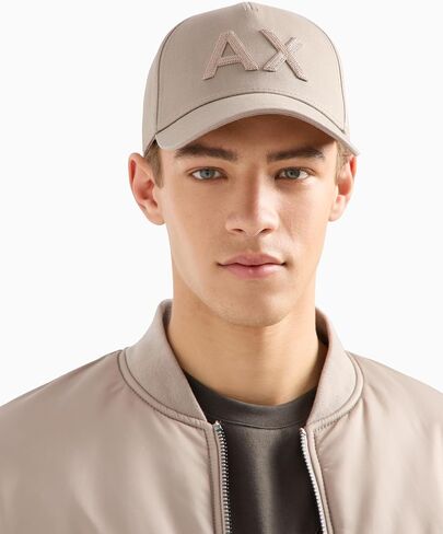 Armani Exchange Men's Ax Embroidered Baseball Hat in Saudi Arabia