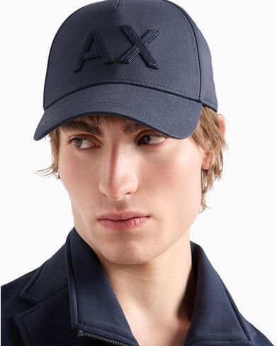 Armani Exchange Men's Ax Embroidered Baseball Hat in Saudi Arabia