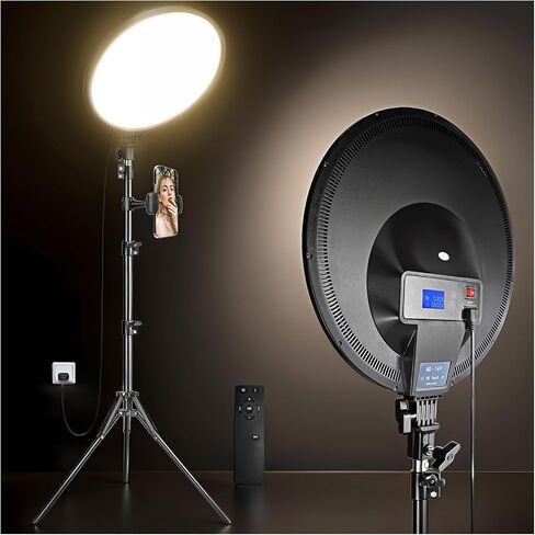 MACTREM 6" Small Ring Light with Stand for Phone Video Desk Makeup in Saudi Arabia
