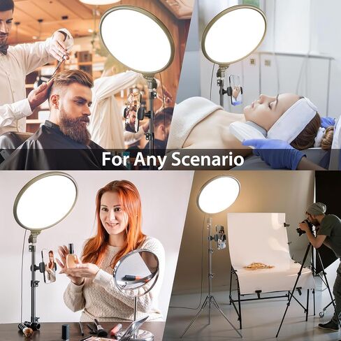MACTREM 6" Small Ring Light with Stand for Phone Video Desk Makeup in Saudi Arabia