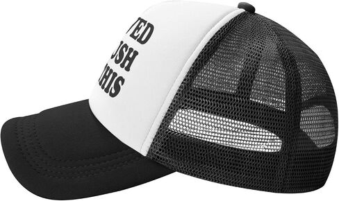 Black Out with Your Rack Out Trucker Hat Unisex Adult Funny Hats Adjustable Cap Classic Fishing Caps for Men and Women in Saudi Arabia