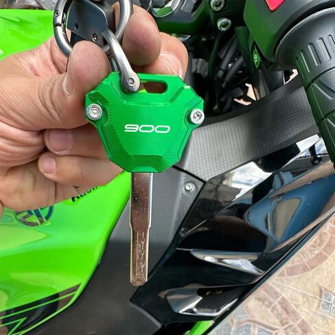 CNC Motorcycle Key Cover Case Shell Key Chain Keyring Fit For Kawasaki Z900 Z 900 Z900SE Z900RS 2017-2022 2023 2024 in Kuwait
