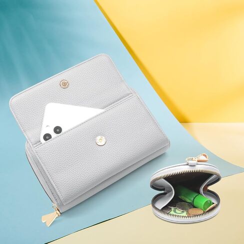 Crossbody Bag for Women Small Shoulder Handbag Leather Cell Phone Purse Wristlet Clutch Wallet with Card Slots in Saudi Arabia