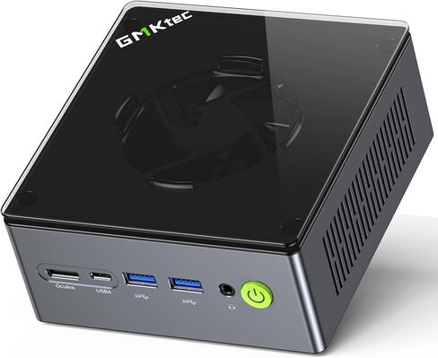 GMKtec Gaming Mini PC Windows 11 Pro AMD Ryzen 7 7735HS Mini Computer up to 4.75GHz 32GB DDR5 RAM 1TB Hard Drive PCIe SSD AMD Radeon 680M, 2 x HDMI, 1x USB4, 4X USB Ports, WiFi 6, BT5.2 Nucbox K2 in Kuwait