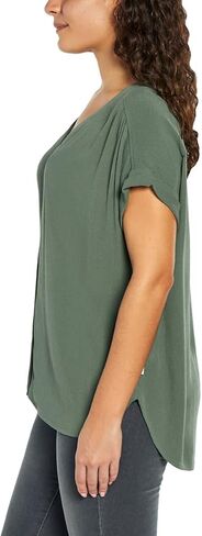 Orvis Women's Short Sleeve Button Front Blouse Shirt in Kuwait