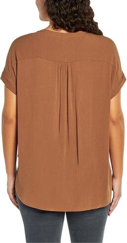Orvis Women's Short Sleeve Button Front Blouse Shirt in Kuwait