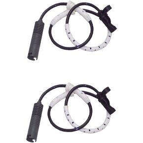 Olivia&Oliver 2pcs Front Left Right ABS Wheel Speed Sensor for BMW Coupe Convertible 328i 135i128i 323i 325i 330i 335i 34526760424/34526870075 / 34526785020 E81 E82 E88 E90 E91 E92 E93