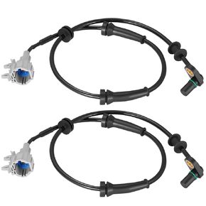 SPEEDWOW 2PCS 695539 ABS Wheel Speed Sensor Compatible with 2005-2011 Frontier, 2009-2012 Pathfinder, 2005-2007 Pathfinder, 2005-2015 Xterra, 2009-2012 Equator