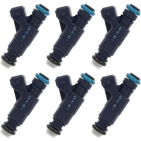 Injectors For Ford for Mazda Fuel Injectors Compatible with Ford Explorer 2002-2003, Ranger 2001-2003 for Mazda B4000 2002-2004 for Mercury Mountaineer 2002, V6 4.0L, Replace# 0280156029