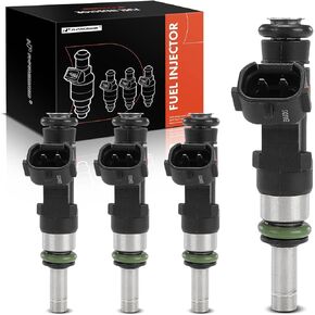 A-Premium Set of 4 Fuel Injectors Compatible with Mitsubishi Lancer 2008 2009 2010 2011 2012 2013, 2.0L, Replace# 1465A174