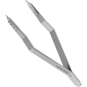 Watch Spring Bar Tool, 7825 Spring Bar Tweezers Lug Removal Fitting Tool (Silver)