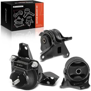 A-Premium 3PCS Engine Motor Mount and Torque Strut Mount Kit Compatible with Hyundai Sonata 2006-2008, Azera 2006-2008, 3.3L 3.8L, Replace# 219103L060, 219103K050