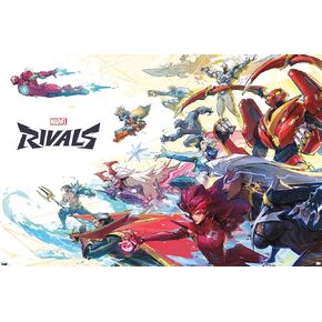 Trends International Marvel Rivals - Group Wall Poster, 34L x 22.4W, Premium Unframed Version