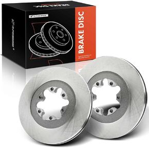 A-Premium 11.73 inch (298mm) Front Vented Disc Brake Rotors Compatible with Select Chevrolet & GMC Models - Colorado 2009-2012, Canyon 2009-2012, 2-PC Set