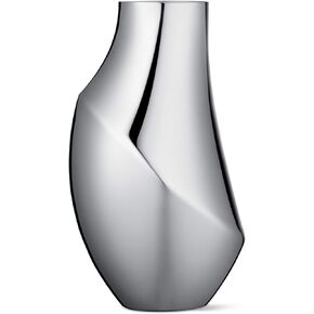 Georg Jensen Flora Medium Stainless Steel Vase