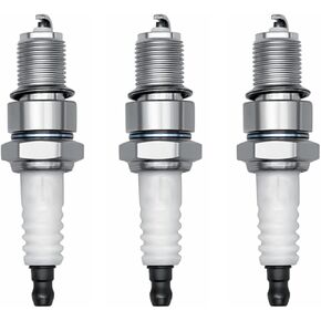 Strongthium F6TC Spark Plug 3x Compatible w/Torch Champion RN9YC BP6ES