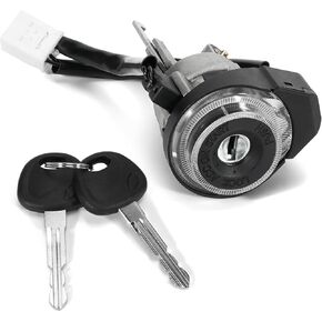 مفتاح أسطوانة قفل الإشعال متوافق مع Kia Soul، Hatchback، 2010 2011 2012 2013#Replace 81900-2KA30 مجموعة قفل الإشعال مع مفتاحين، قفل توجيه مجموعة المفاتيح الفرعية 819002KA30 in Kuwait