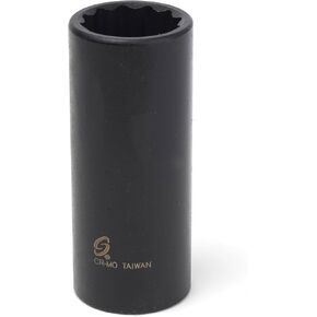 Sunex 267223 1/2-Inch Drive 23-mm 12-Point Deep Impact Socket