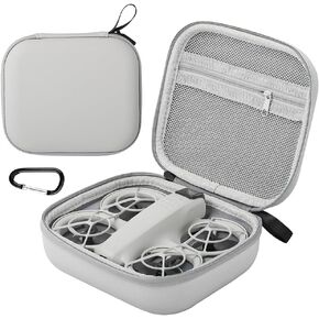 DJI Neo Case, Carry Case for DJI Neo Portable PU Leather Storage DJI Neo Accessories, Shoulder Bag for DJI Neo Fly More Combo, Compatible for DJI MINI 4K/Mini 2, RC-N3 Remote Controller