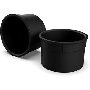 Center Console Cup Holder - CCONCUP92 - Compatible with for Ford Bronco, F150, F250, F350.1992,1993,1994,1995,1996,Black Matte Texture(2 Pack)