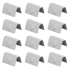 for Window Deflector Clips 12Pcs Car Wind Rain Deflector Channel Stainless Steel Fixing Retaining Clips Handle Retainer Clip Assortment Fit for G3