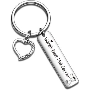 Best Mail Carrier Keychain For Postal Worker Gift Mail Carrier Farewell Keychain Mail Carrier Appreciation Gift