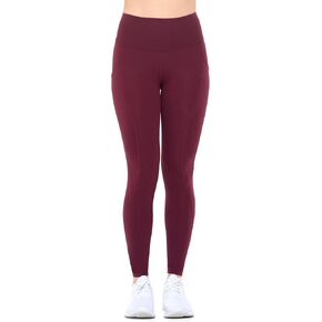 Natural Uniforms Womens High Waist, Bottom Lifting Nylon Yoga Leggings