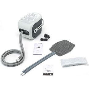 Ossur Cold Rush Therapy Machine System with Lumbar Pad- Ergonomic, Adjustable Wrap Pad Included- Quiet, Lightweight and Strong Cryotherapy Freeze Kit Pump