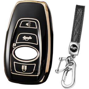 for Subaru Key Fob Cover,Key Case Shell Remote Key Holder Compatible with Subaru Ascent BRZ Forester WRX Impreza STI (White) in Kuwait