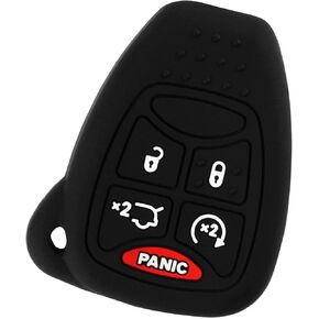 Key Fob Keyless Entry Remote Cover Protector for Jeep Dodge Chrysler (OHT692427AA) 5 Button