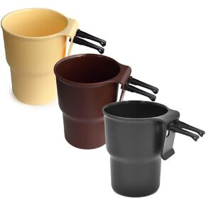 3 Pcs Car Cup Holder Hook Vehicle Drink Holder Auto Air Vent Beverage Bottle Cup Holder Universal Car Water Cup Stand Container with Air Outlet Clips for Cellphone Keys Water Bottles Coins