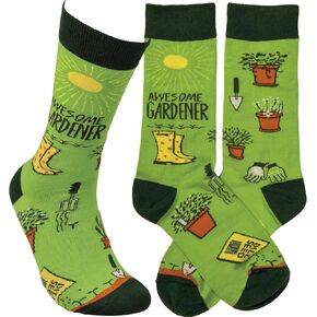 Primitives by Kathy Socks - Awesome Gardener, Unisex, One Size