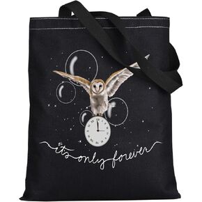 KEYCHIN It's Only Forever Owl Tote Bag Sarah & Jareth Fans Gifts Horror Movie Goblin Shoulder Bag Ello Worm Gifts