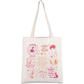 CMNIM Once Upon a Broken Heart Book Merch OUAPH Series Inspire Gift Fantasy Book Lover Gift Bookish Gift SG Book Tote Bags