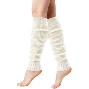 Leg Warmers - Leg Warmers for Women/Girls, Fashion Knit Neon Leg Warmers for Women 80s Sports Party Yoga Accessories