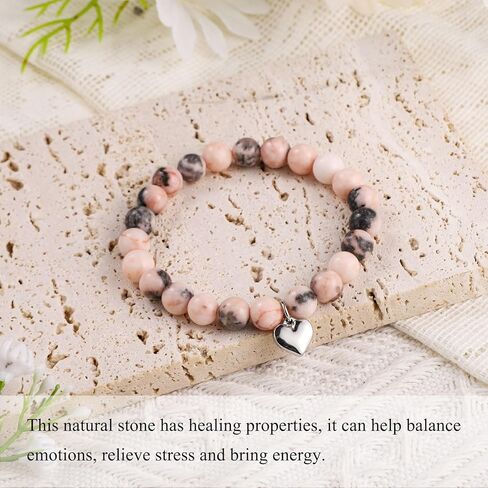 بوس زميل العمل سوار الحجر الطبيعي التقدير عيد ميلاد عيد الحب هدايا عيد الميلاد لزملاء العمل رئيسه النساء الإناث in Kuwait