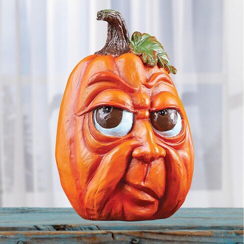 Collections Etc Expressive Pumpkins Fall Table Top Décor, Short in Saudi Arabia