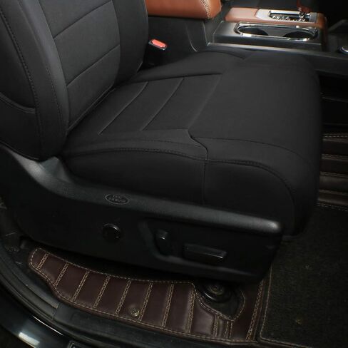 EKR Custom Fit Elantra Car Seat Covers for Select Hyundai Elantra SE,SEL 2021 2022 2023 2024 & Hybrid Blue 2021 2022 2023 - Leather(Black) in Kuwait
