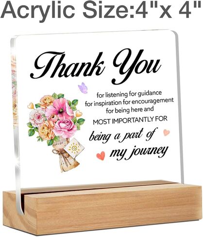 Inspirational Gifts for Women Men, Resilience Quote Resilience Definition Clear Acrylic Desk Decorative Sign for Home Office, 4 x 4 Inches in Saudi Arabia