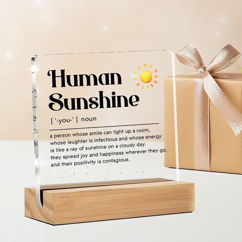 Inspirational Gifts for Women Men, Resilience Quote Resilience Definition Clear Acrylic Desk Decorative Sign for Home Office, 4 x 4 Inches in Saudi Arabia