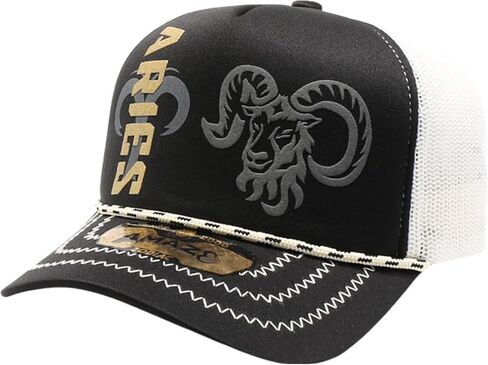 Pit Bull Premium Headwear Amaze in Zodiac Sponge Foam Trucker Rope Trim Hat Snapback Baseball Cap for Men & Women in Saudi Arabia