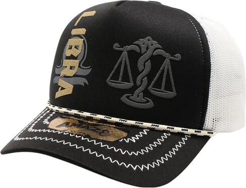 Pit Bull Premium Headwear Amaze in Zodiac Sponge Foam Trucker Rope Trim Hat Snapback Baseball Cap for Men & Women in Saudi Arabia