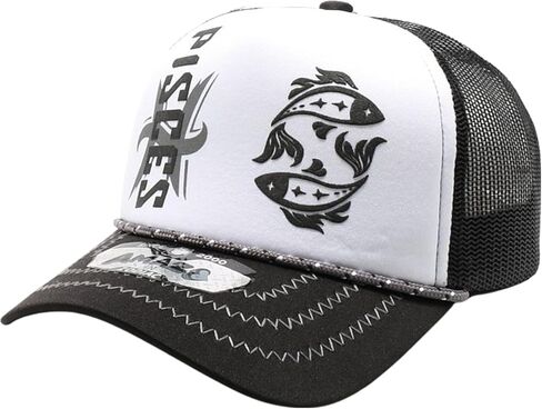 Pit Bull Premium Headwear Amaze in Zodiac Sponge Foam Trucker Rope Trim Hat Snapback Baseball Cap for Men & Women in Saudi Arabia