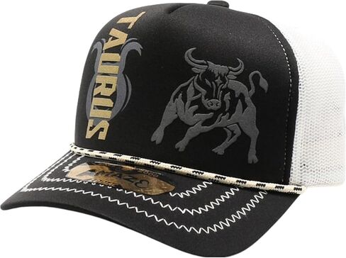 Pit Bull Premium Headwear Amaze in Zodiac Sponge Foam Trucker Rope Trim Hat Snapback Baseball Cap for Men & Women in Saudi Arabia